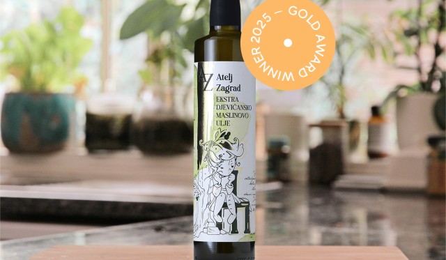 Atelj Zagrad Wins Gold at 2025 NYIOOC World Olive Oil Competition